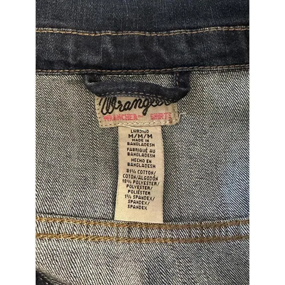 Wrangler Wrancher classic jean jacket Size Medium